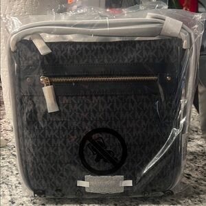 Michael Kors Navy Blue Messenger Bag